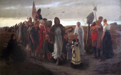 Procession of Death by Gustav Adolph Spangenberg